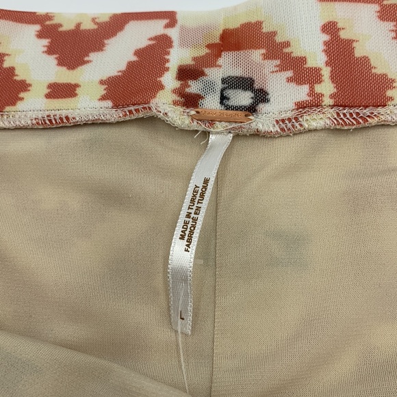 Free People Romi Ruched Mesh Skirt Size Large - Picture 3 of 13